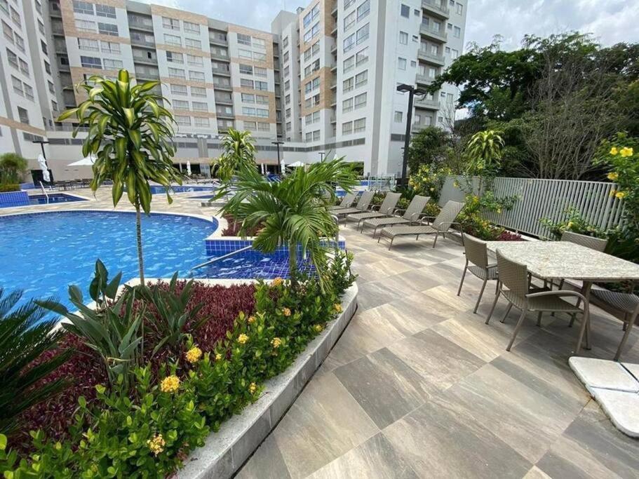 Flat Luxo Park Veredas Esplanada Apartment *