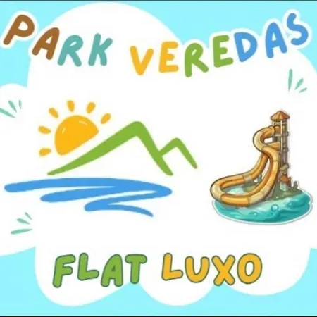 Flat Luxo Park Veredas Esplanada Rio Quente Exterior photo